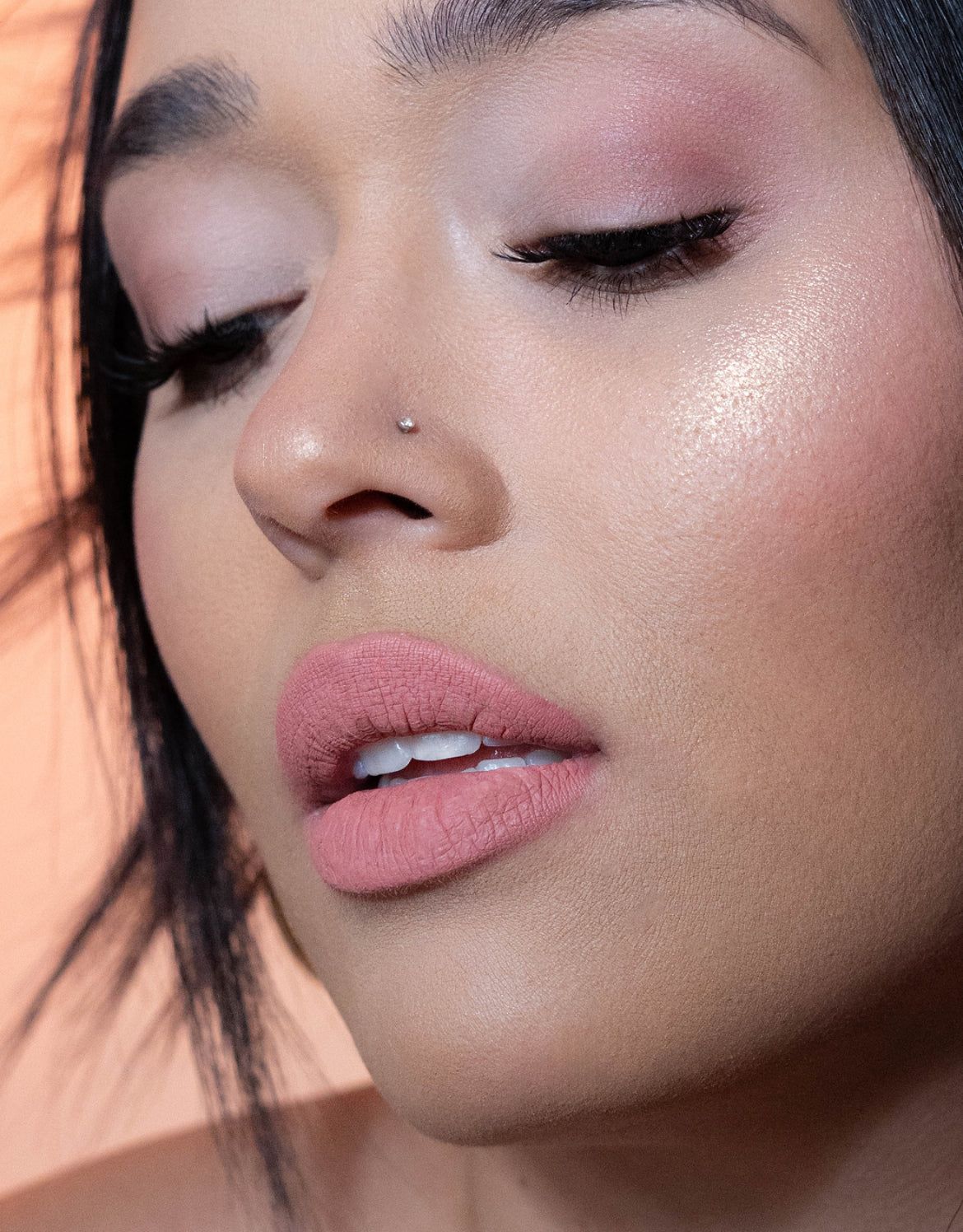Led Lip Mirror Matte LATTE